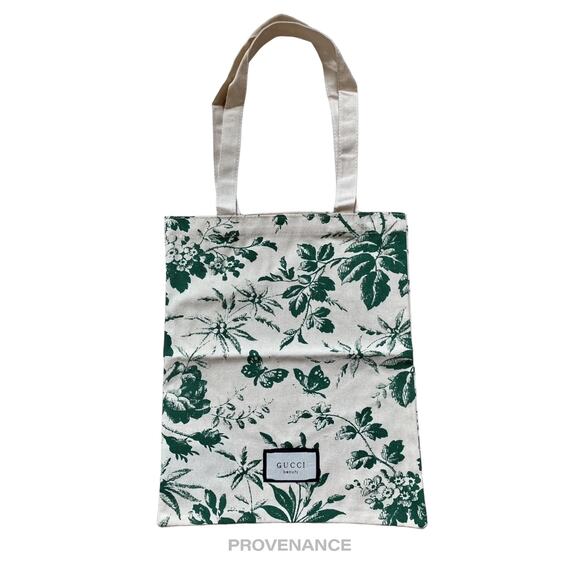 🔴 Gucci Beauty Herbarium Tote Bag - Green Sealed - Picture 1 of 5